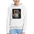 Cool Dollar Bill Guy With Cap And Baseball Costume Premium Tri-Blend Graphic Youth Hoodie Cool Dollar Bill Guy With Cap And Baseball Costume Premium Tri-Blend Graphic Youth Hoodie