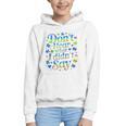 Don’t Hear What I Didn’t Say Autism Awareness Valentine Raglan Baseball Tee Graphic Youth Hoodie