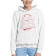 Hit Hard Run Fast Turn Left Baseball Fan Red Graphic Graphic Youth Hoodie Hit Hard Run Fast Turn Left Baseball Fan Red Graphic Graphic Youth Hoodie