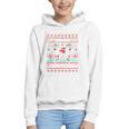Ho Ho Homerun Baseball Ugly Christmas Sweater Party Hitter Graphic Youth Hoodie Ho Ho Homerun Baseball Ugly Christmas Sweater Party Hitter Graphic Youth Hoodie