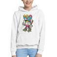 Ice Cream Drip Baseball Party 100 Days Of School Teacher Graphic Youth Hoodie Ice Cream Drip Baseball Party 100 Days Of School Teacher Graphic Youth Hoodie