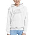 I'd Rather Be Playing Baseball Player Coach Fan Game Day Tee Premium Tri-Blend Graphic Youth Hoodie