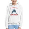I'm Working From Home Today Baseball Lover Men Women Graphic Youth Hoodie I'm Working From Home Today Baseball Lover Men Women Graphic Youth Hoodie