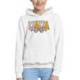 Leopard Baseball Softball Mama Bow Softball Baseball Mom Graphic Youth Hoodie Leopard Baseball Softball Mama Bow Softball Baseball Mom Graphic Youth Hoodie