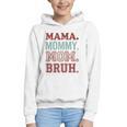 Mama Mommy Mom Bruh Baseball Mom Life Graphic Youth Hoodie Mama Mommy Mom Bruh Baseball Mom Life Graphic Youth Hoodie