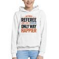 Retired Basketball Referee For Baseball Refs Graphic Youth Hoodie Retired Basketball Referee For Baseball Refs Graphic Youth Hoodie