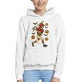 Skeleton Halloween Baseball Boys Men Kids Toddler Graphic Youth Hoodie