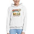 Spring Training 2026 Retro Postcard Baseball Premium Tri-Blend Graphic Youth Hoodie