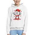 Valentine Baseball Heart Sports Men Boys Kid Graphic Youth Hoodie