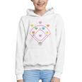 Valentine Heart Love Cute Baseball Softball Lover Sayings Graphic Youth Hoodie Valentine Heart Love Cute Baseball Softball Lover Sayings Graphic Youth Hoodie