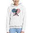 Valentines Baseball Batter Silhouette Heart Men Boys Kid Graphic Youth Hoodie Valentines Baseball Batter Silhouette Heart Men Boys Kid Graphic Youth Hoodie