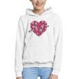 Valentine's Day Baseball Heart Softball Player Sports Lover Graphic Youth Hoodie Valentine's Day Baseball Heart Softball Player Sports Lover Graphic Youth Hoodie