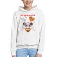 Valentines Day Boys Men Hearts Gaming Football Baseball Love Premium Tri-Blend Graphic Youth Hoodie