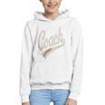 Vintage Baseball Coach Graphic Youth Hoodie Vintage Baseball Coach Graphic Youth Hoodie