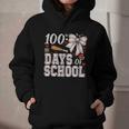 100 Days Of School Baseball 100th Day Of School Coquette Bow Graphic Youth Hoodie 100 Days Of School Baseball 100th Day Of School Coquette Bow Graphic Youth Hoodie