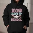100 Days Of School Baseball 100th Day Of School Girls Graphic Youth Hoodie