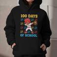 100 Days Of School Baseball Bat 100th Day Of School Boys Graphic Youth Hoodie