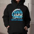 100 Days Of School Baseball Drip Ice Cream Kid Boy 100th Day Graphic Youth Hoodie