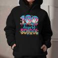 100 Days Of School Baseball Ice Cream For Boy Girl Kids Graphic Youth Hoodie