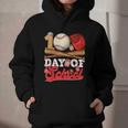 100 Days Of School Baseball Player Sports Game Teacher Kid Graphic Youth Hoodie