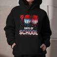 100 Days Of School Dripping Baseball 100th Day Teacher Boy Graphic Youth Hoodie