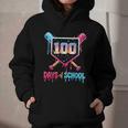 100 Days Of School Ice Cream Drip Baseball 100 Days Smarter Graphic Youth Hoodie 100 Days Of School Ice Cream Drip Baseball 100 Days Smarter Graphic Youth Hoodie