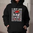 100 Days Of School Retro Baseball Sport For Boys Teachers Graphic Youth Hoodie 100 Days Of School Retro Baseball Sport For Boys Teachers Graphic Youth Hoodie