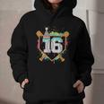 16th Birthday Baseball Drip Number 16 Year Old Birthday Boy Graphic Youth Hoodie 16th Birthday Baseball Drip Number 16 Year Old Birthday Boy Graphic Youth Hoodie