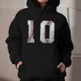 2016 10th Birthday Baseball Boys Kids Ten 10 Tenth Graphic Youth Hoodie