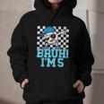 5th Birthday Dabbing Baseball Boys Bruh I'm 5 Year Old Graphic Youth Hoodie