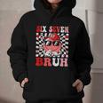 6 7 Bruh Six Seven Valentine Heart Baseball Graphic Youth Hoodie 6 7 Bruh Six Seven Valentine Heart Baseball Graphic Youth Hoodie