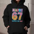 6 7 Mason Baseball Drip Number 67 Player Or 67th Birthday Graphic Youth Hoodie 6 7 Mason Baseball Drip Number 67 Player Or 67th Birthday Graphic Youth Hoodie