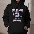 67 Meme Six Seven Bruh Baseball Ice Cream Drip Graphic Youth Hoodie