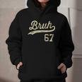 67 Six Seven Bruh Meme Baseball Style Vintage Graphic Youth Hoodie 67 Six Seven Bruh Meme Baseball Style Vintage Graphic Youth Hoodie