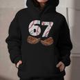 67 Trend Baseball Six Seven Number For Boys Men Graphic Youth Hoodie
