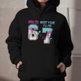 6th Birthday Now I'm 6 Next Year I'Ll Be 7 Baseball Drip 67 Graphic Youth Hoodie 6th Birthday Now I'm 6 Next Year I'Ll Be 7 Baseball Drip 67 Graphic Youth Hoodie