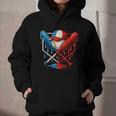 American Baseball Drip Graffiti Ball And Bat Graphic Youth Hoodie American Baseball Drip Graffiti Ball And Bat Graphic Youth Hoodie