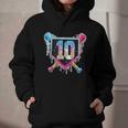 Baseball 10 Year Old Boy Ice Cream Drip 10th Birthday Player Graphic Youth Hoodie Baseball 10 Year Old Boy Ice Cream Drip 10th Birthday Player Graphic Youth Hoodie