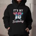 Baseball 10 Year Old Ice Cream Drip 10th Birthday Boys Graphic Youth Hoodie Baseball 10 Year Old Ice Cream Drip 10th Birthday Boys Graphic Youth Hoodie