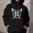 Baseball 12 Year Old Ice Cream Drip 12th Birthday Boys Graphic Youth Hoodie