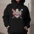 Baseball 2026 Ice Cream Drip Bats For Boys Birthday Graphic Graphic Youth Hoodie