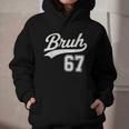 Baseball 6 7 Bruh Number 67 Six Seven Meme Boys Kids Graphic Youth Hoodie Baseball 6 7 Bruh Number 67 Six Seven Meme Boys Kids Graphic Youth Hoodie