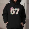 Baseball 67 Dripping Six Seven Drip Boys Gen Z Graphic Youth Hoodie