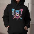 Baseball 8 Year Old Boy Ice Cream Drip 8th Birthday Player Graphic Youth Hoodie