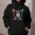 Baseball 8 Year Old Ice Cream Drip 8th Birthday Boys Player Graphic Youth Hoodie