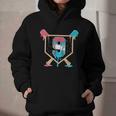 Baseball 9 Year Old Ice Cream Drip 9th Birthday Boys Player Graphic Youth Hoodie