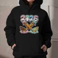 Baseball Bat 2026 Hands Drip Boys Ice Cream Dripping Youth Graphic Youth Hoodie Baseball Bat 2026 Hands Drip Boys Ice Cream Dripping Youth Graphic Youth Hoodie