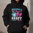Baseball Or Bows Daddy Loves You Gender Reveal Family Graphic Youth Hoodie Baseball Or Bows Daddy Loves You Gender Reveal Family Graphic Youth Hoodie