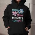 Baseball Or Bows Your Mommy Loves You Gender Reveal Matching Graphic Youth Hoodie Baseball Or Bows Your Mommy Loves You Gender Reveal Matching Graphic Youth Hoodie