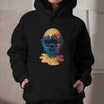 Baseball Catcher Mask Ice Cream Dripping Baseball Fan Boys Graphic Youth Hoodie Baseball Catcher Mask Ice Cream Dripping Baseball Fan Boys Graphic Youth Hoodie